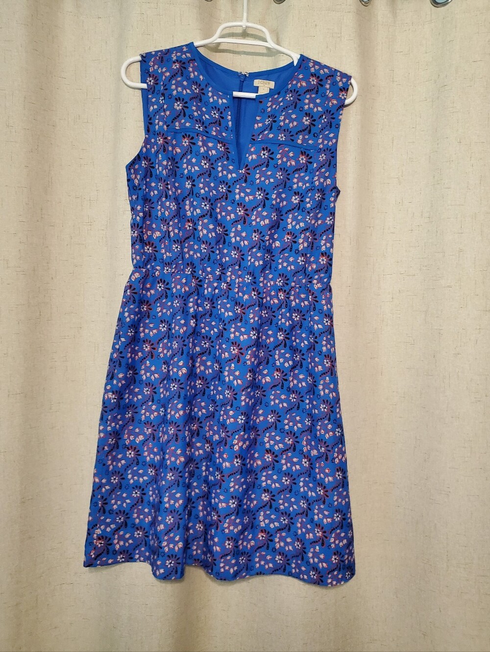 J Crew Printed Mini Dress